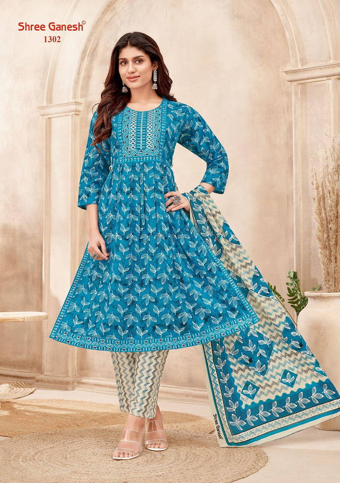 Zaara Vol 3 By Shree Ganesh Naira Cut Printed Kurti With Bottom Dupatta Wholesalers In Delhi